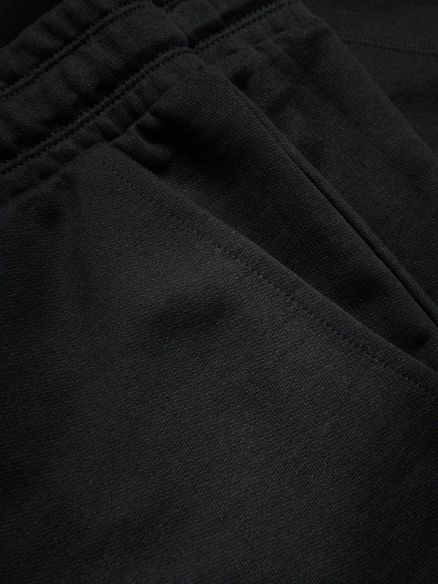 Regular fit sweat shorts - black - RESERVED - 5