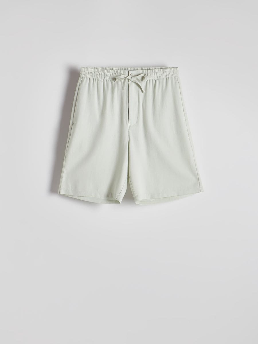 Short regular en lyocell - turquoise pâle - RESERVED - 4