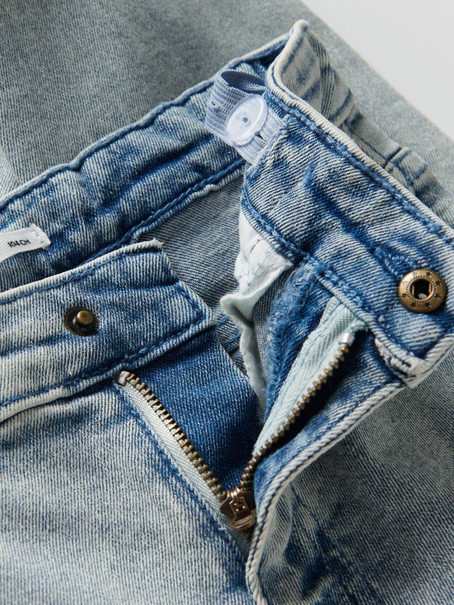 Elastic regular jeans - blue jeans - RESERVED - 5