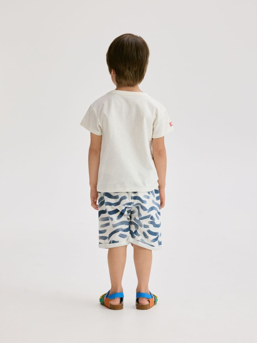 Ensemble en coton majoritaire - crème - RESERVED - 4