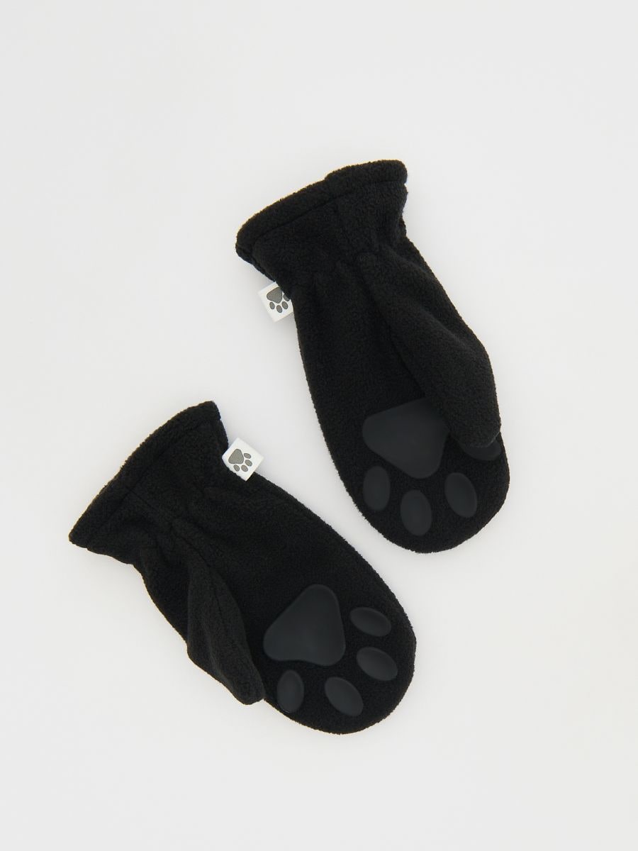 BABIES` MITTENS - schwarz - RESERVED