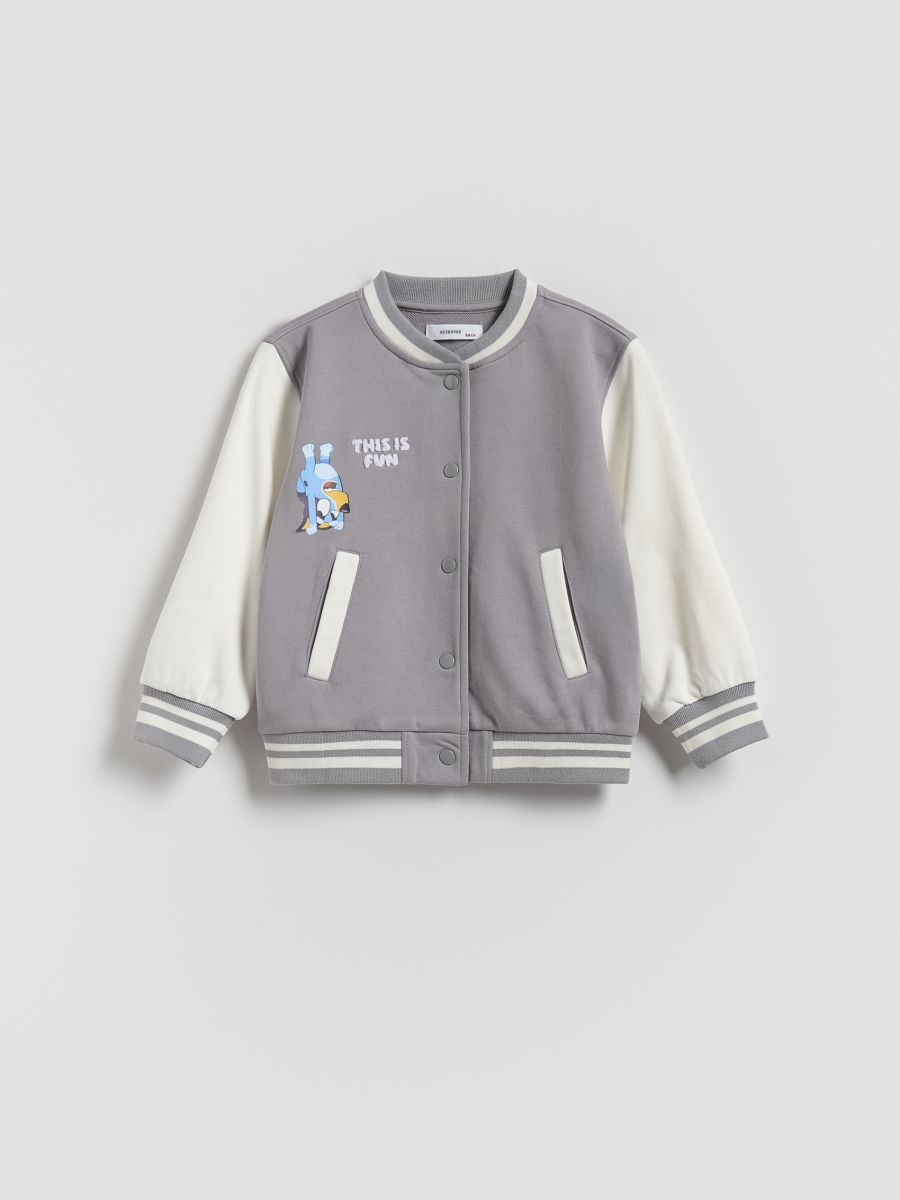Bluey sweatshirt - light grey - RESERVED