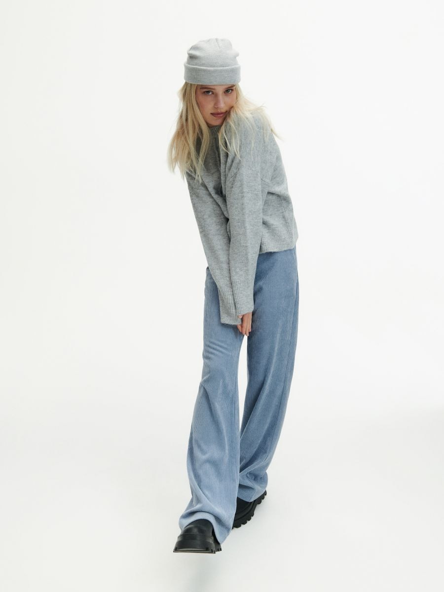 Soft jumper - light grey - RESERVED - 2