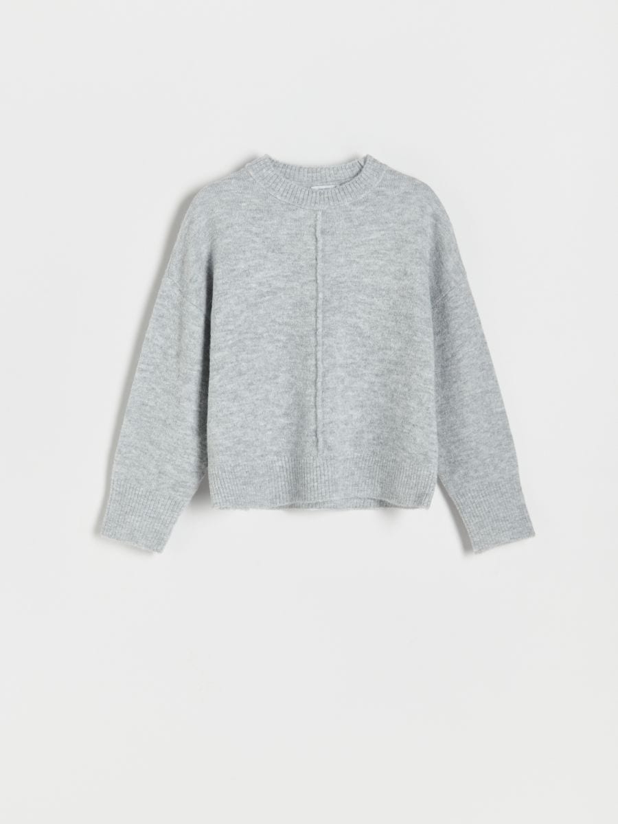 Soft jumper - light grey - RESERVED - 4
