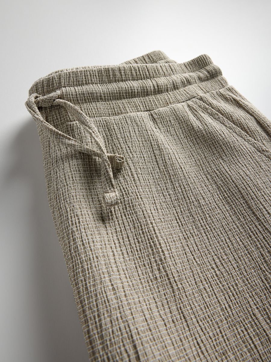 Regular shorts - beige - RESERVED - 4