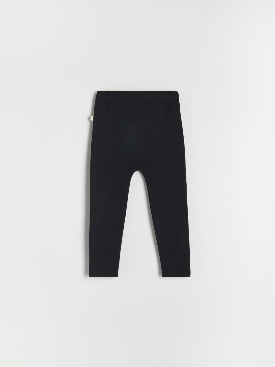 Jersey leggings - black - RESERVED