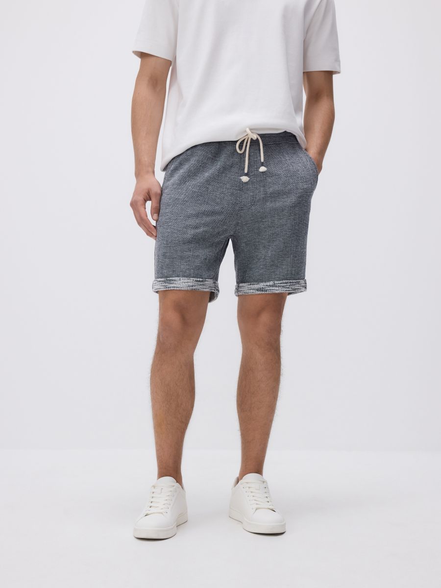 Regular structural shorts - navy - RESERVED - 3