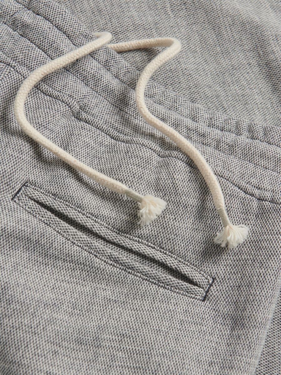 Regular shorts met structuur - DONKERGRIJS - RESERVED - 6