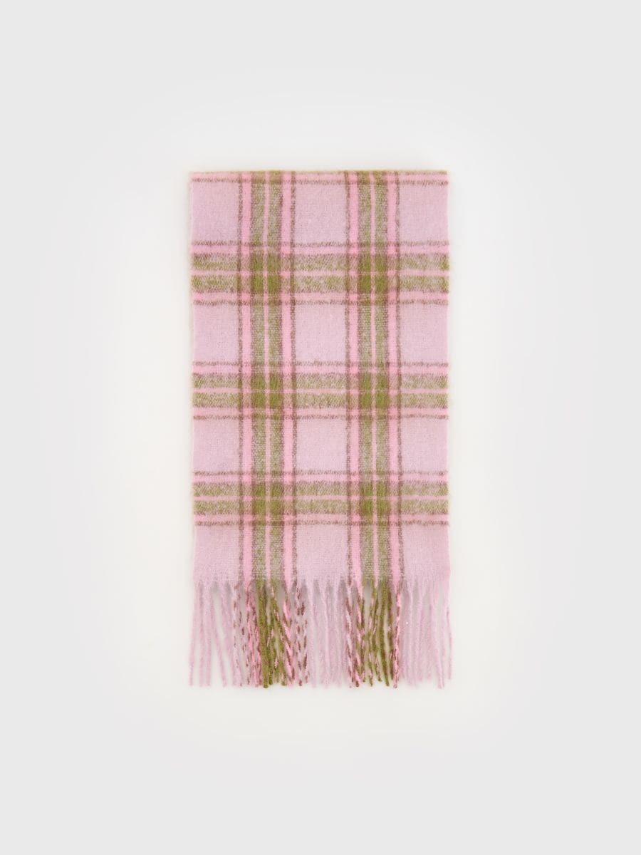 Scarf with fringes - multicolor - RESERVED - 3