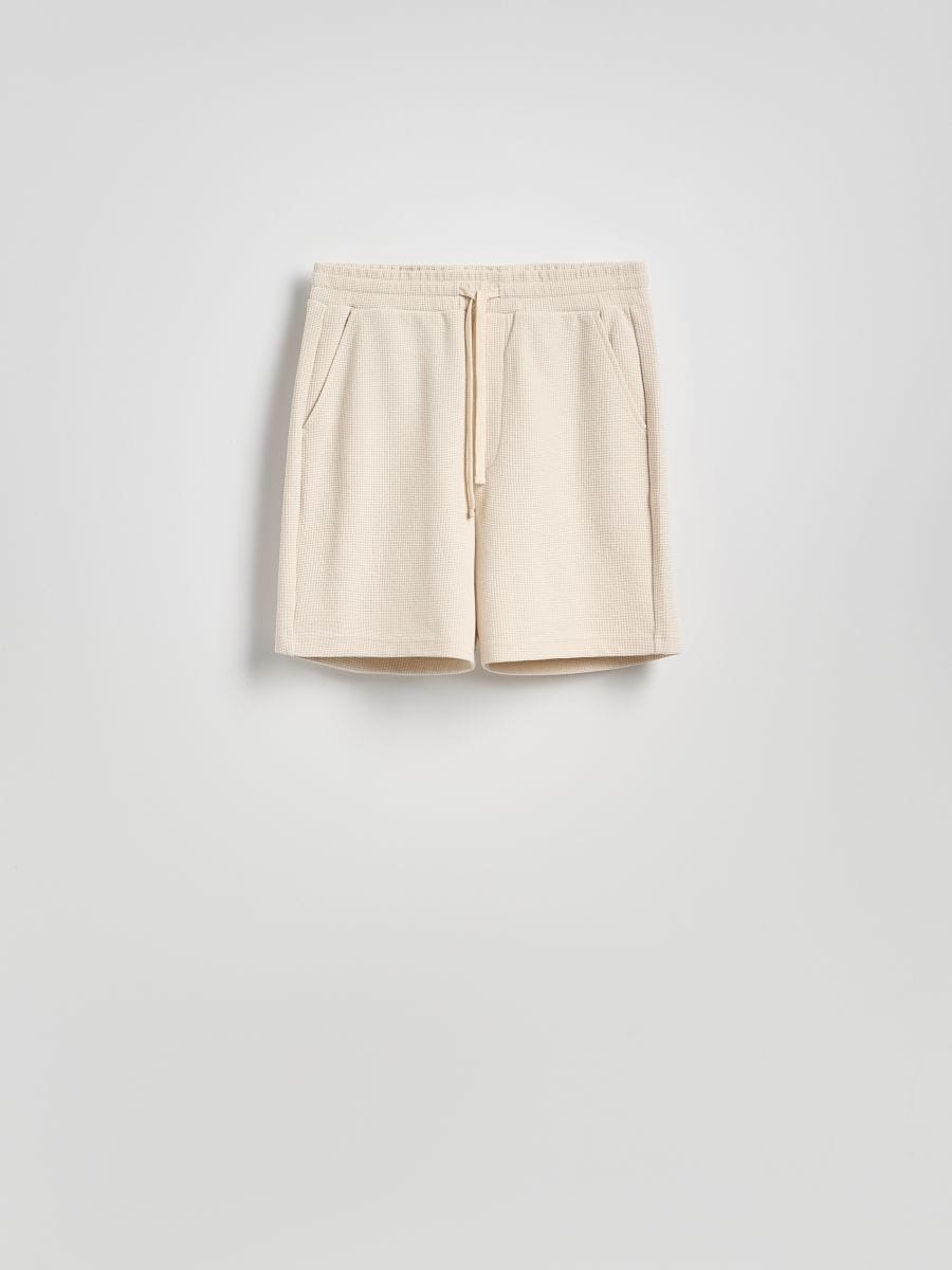 Regular structural shorts - beige - RESERVED - 5