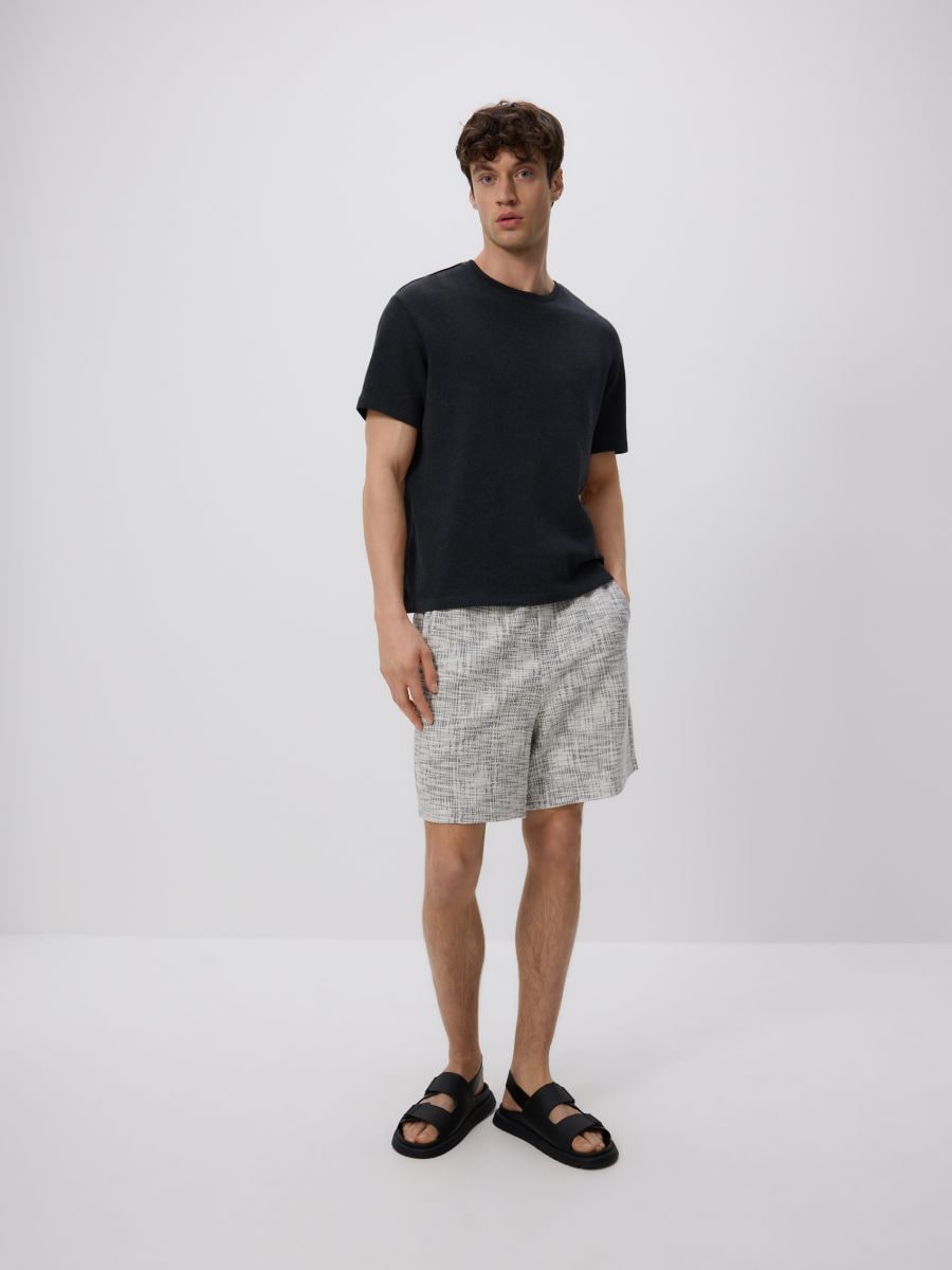 Regular structural shorts - mid grey - RESERVED - 2