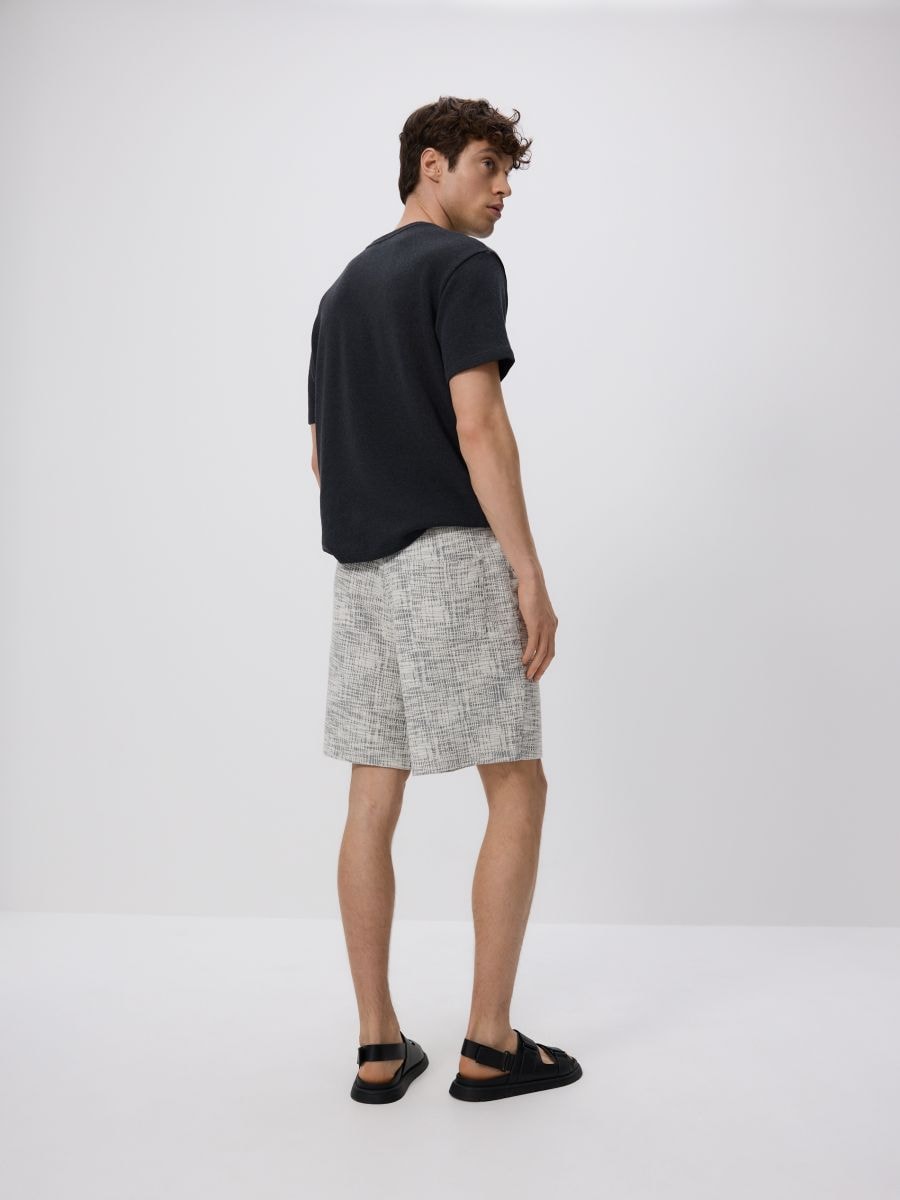 Regular structural shorts - mid grey - RESERVED - 4