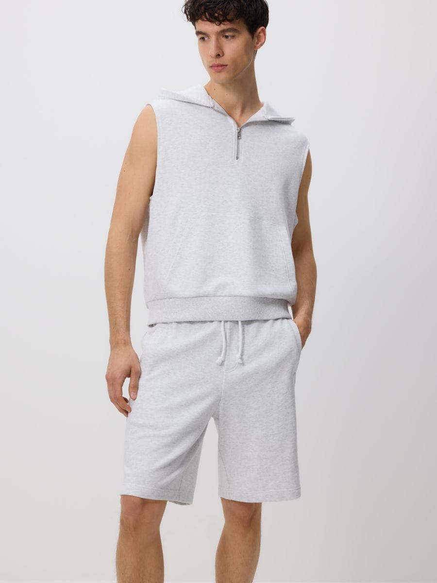 Sweat shorts - light grey - RESERVED - 3