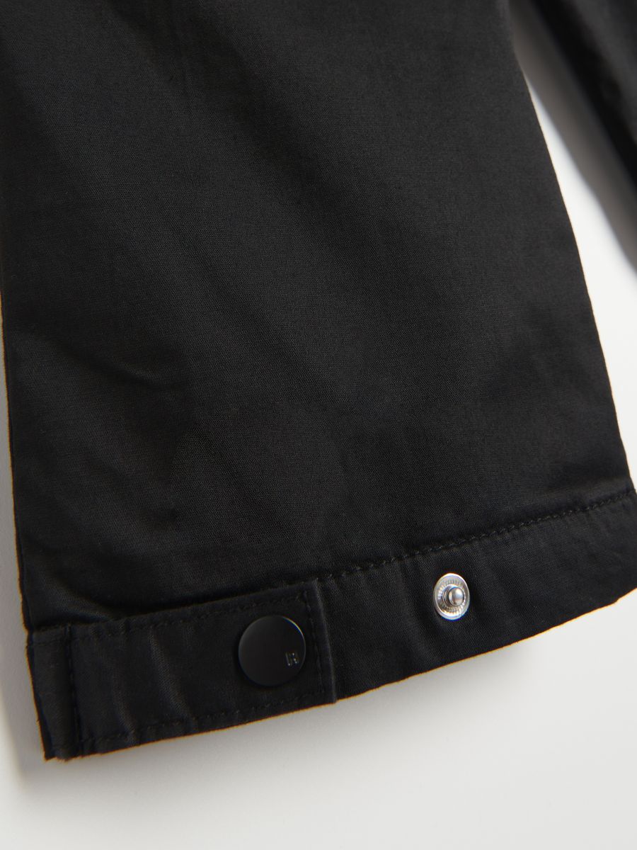 Trousers with fleece lining - black - RESERVED - 4