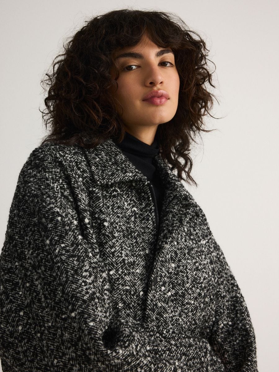 Wool rich jacket - multicolor - RESERVED - 3