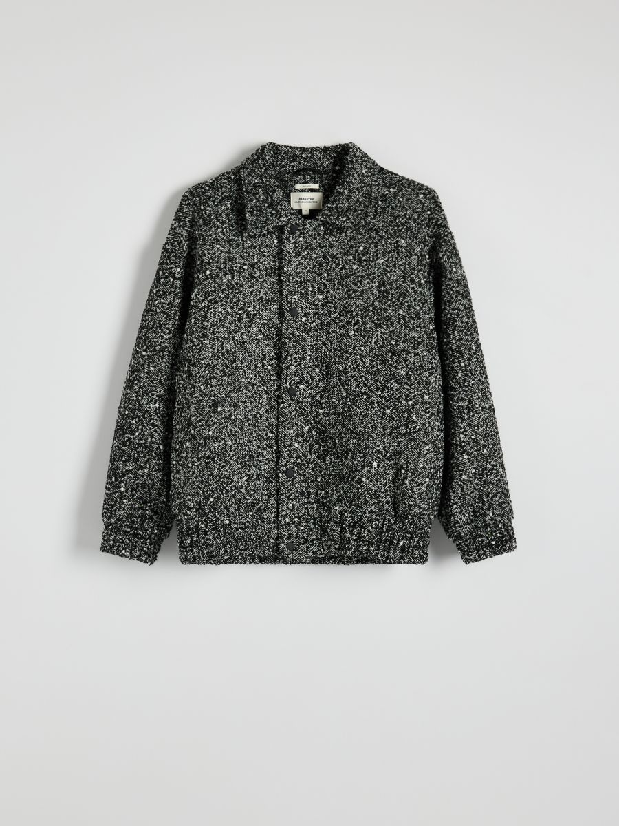 Wool rich jacket - multicolor - RESERVED - 6