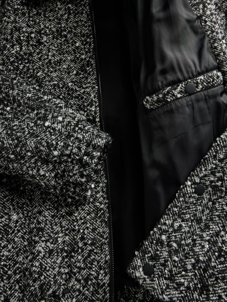 Wool rich jacket - multicolor - RESERVED - 7
