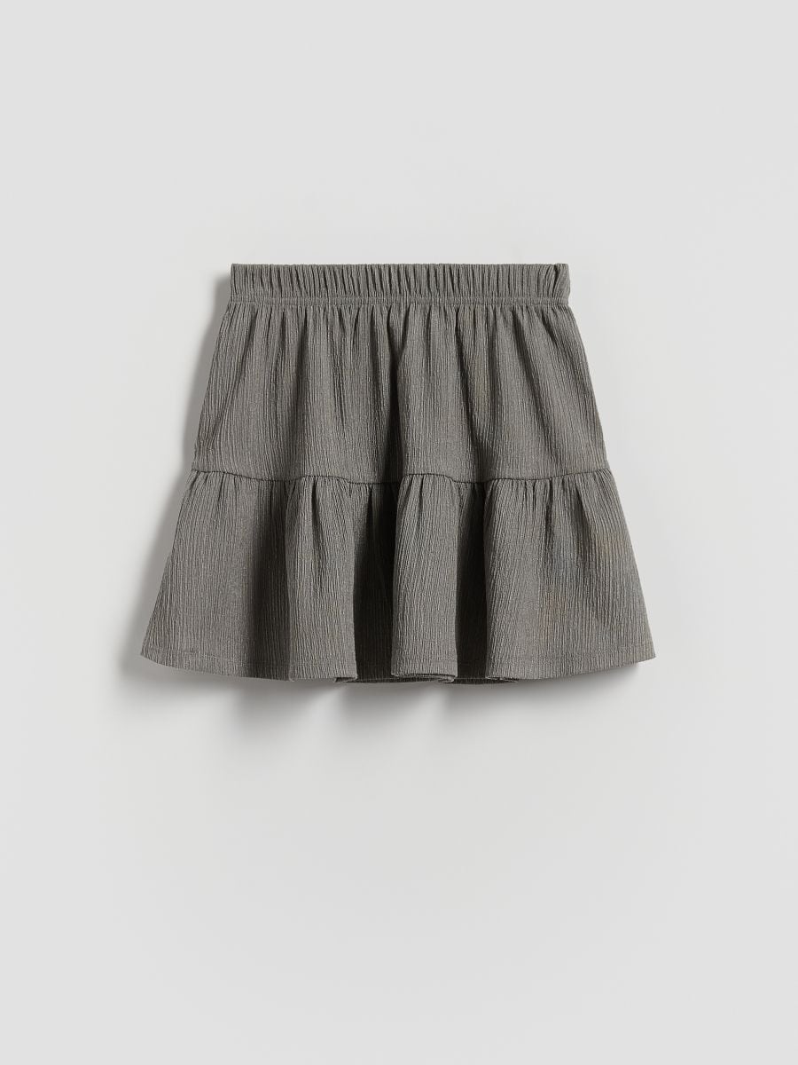 GIRLS` SKIRT - tamnosivo - RESERVED