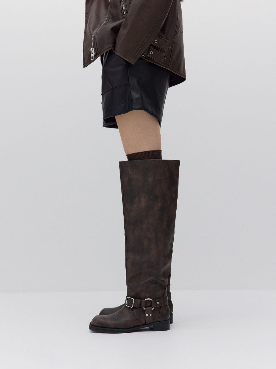 LADIES` BOOTS - crno - RESERVED - 2