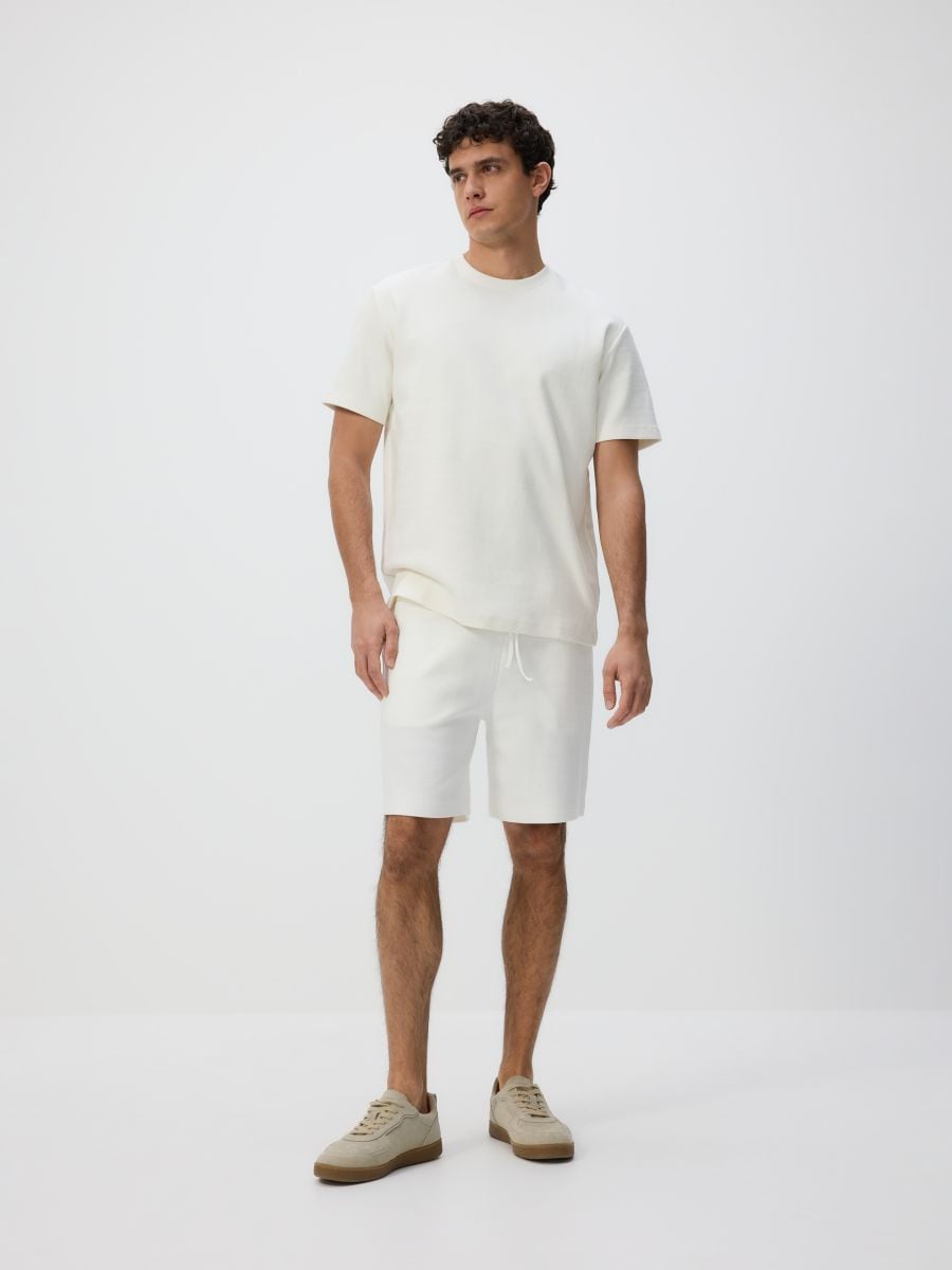 Regular shorts - cream - RESERVED - 4