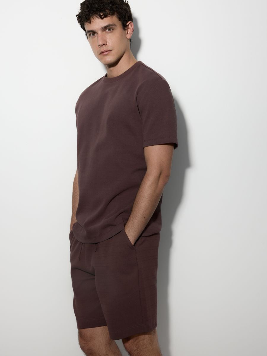 Regular shorts - dark brown - RESERVED - 2