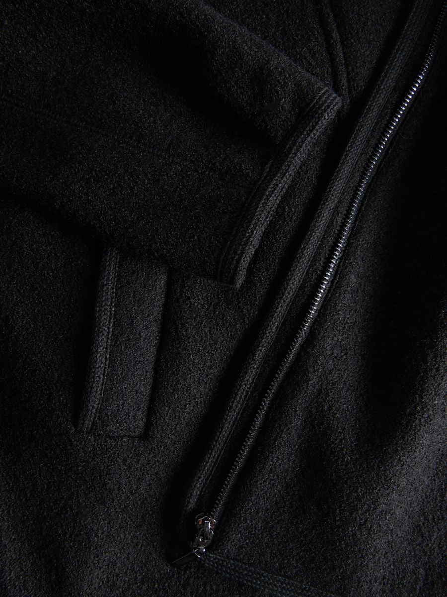 Oversized wool jacket - black - RESERVED - 6