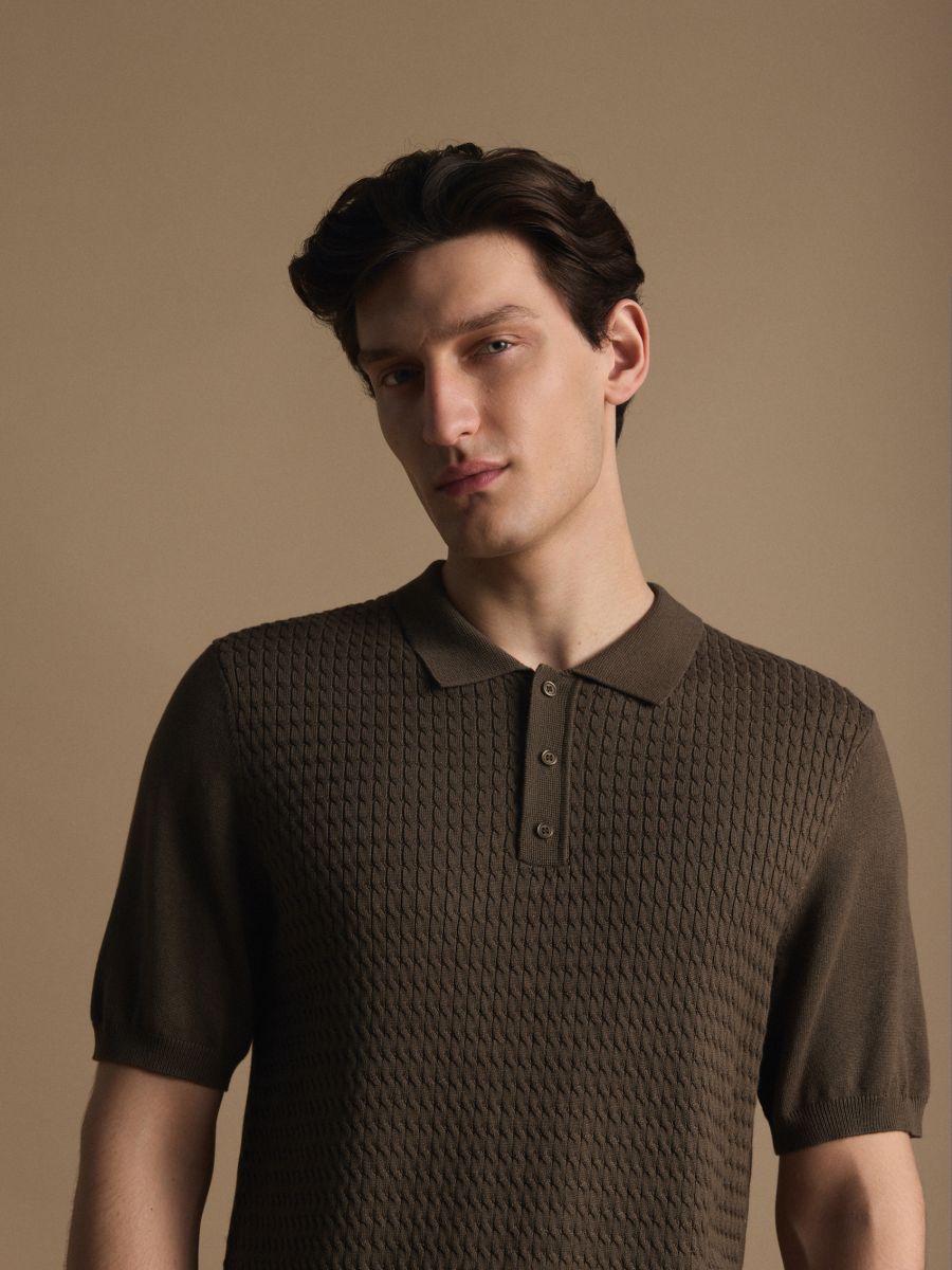 MEN`S POLO - green - RESERVED