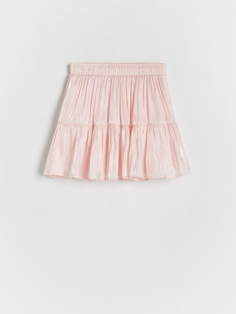 Metallic effect skirt - pink - RESERVED