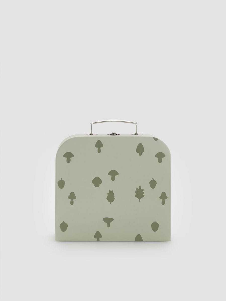 Valigia di cartone Colore verde pallido - RESERVED - 3916V-07X