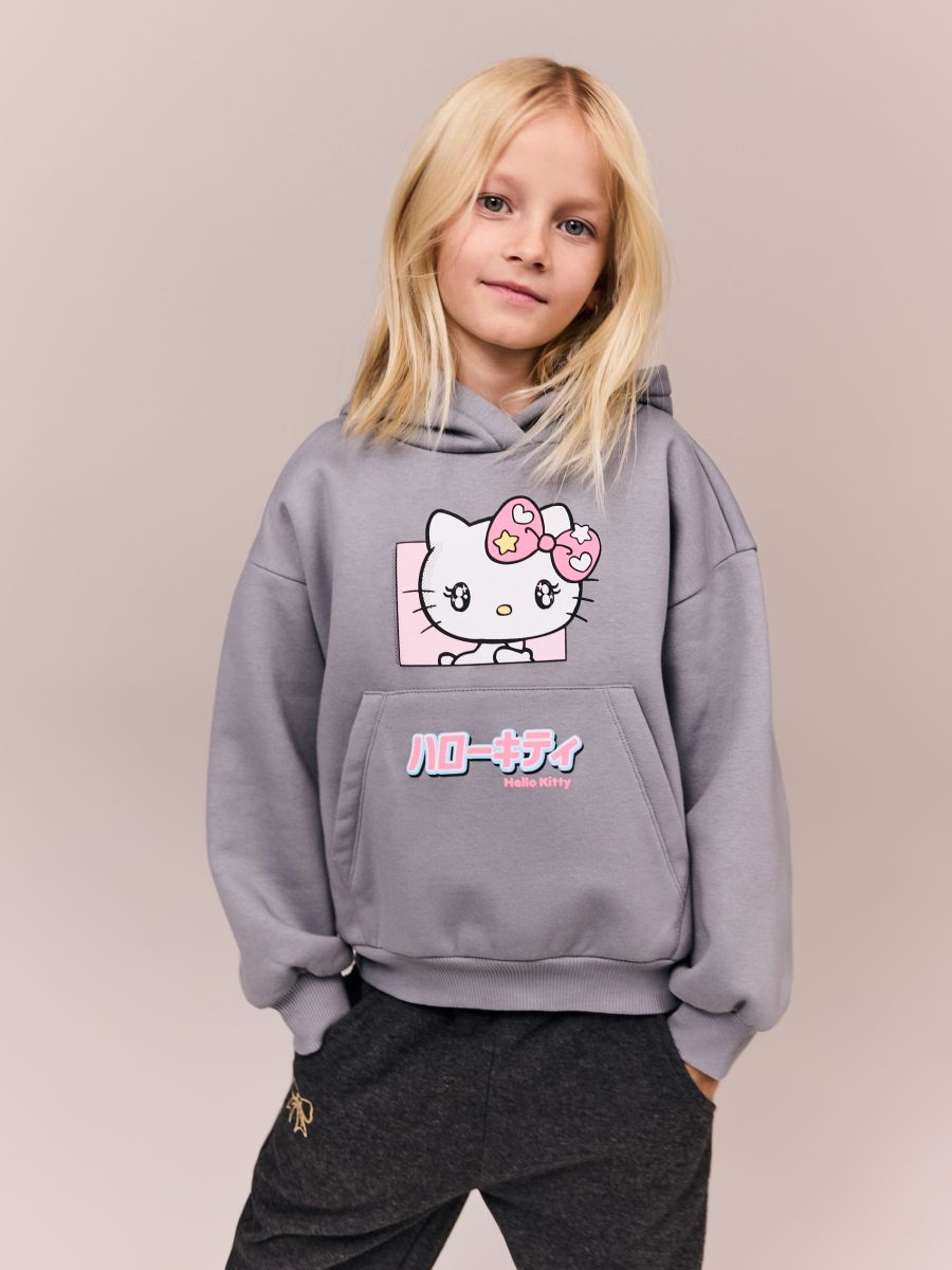 Felpa Hello Kitty - grigio scuro - RESERVED - 4