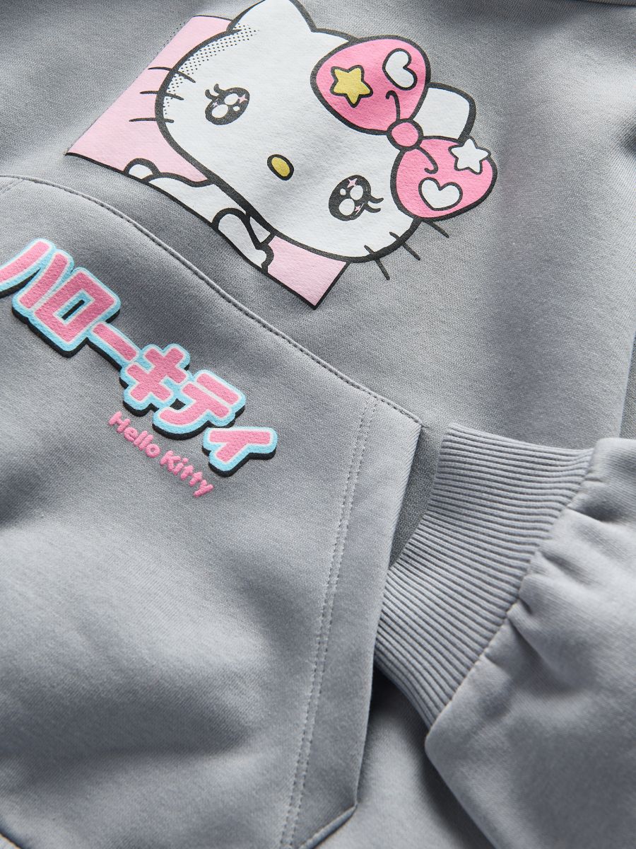 Felpa Hello Kitty - grigio scuro - RESERVED - 5