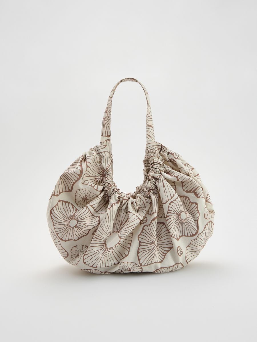 Fabric hobo bag - multicolor - RESERVED - 2