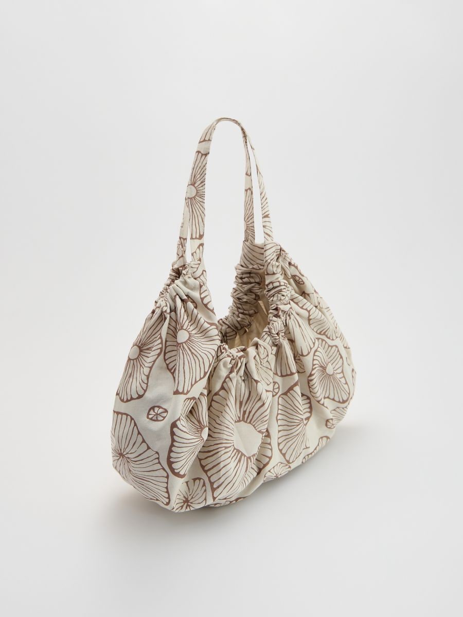 Fabric hobo bag - multicolor - RESERVED - 3