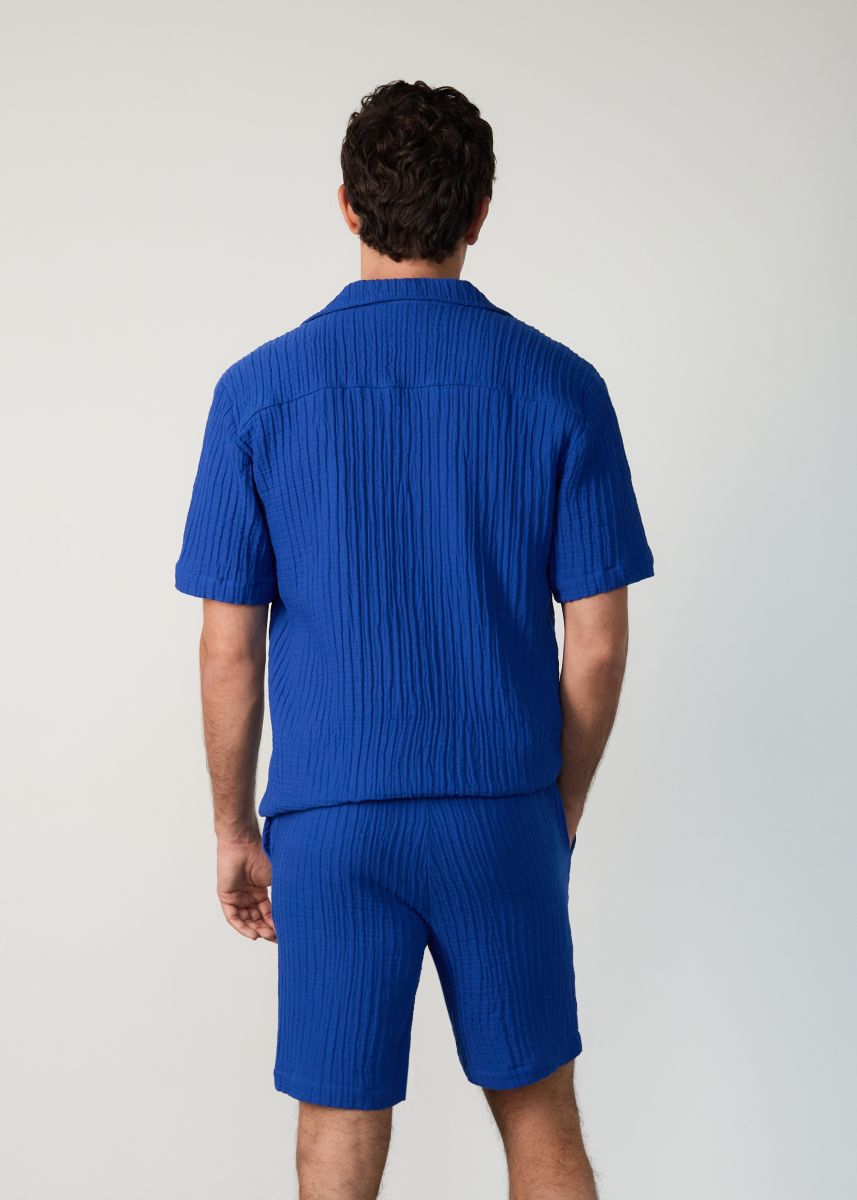 Muslin shorts - cobalt - RESERVED - 3