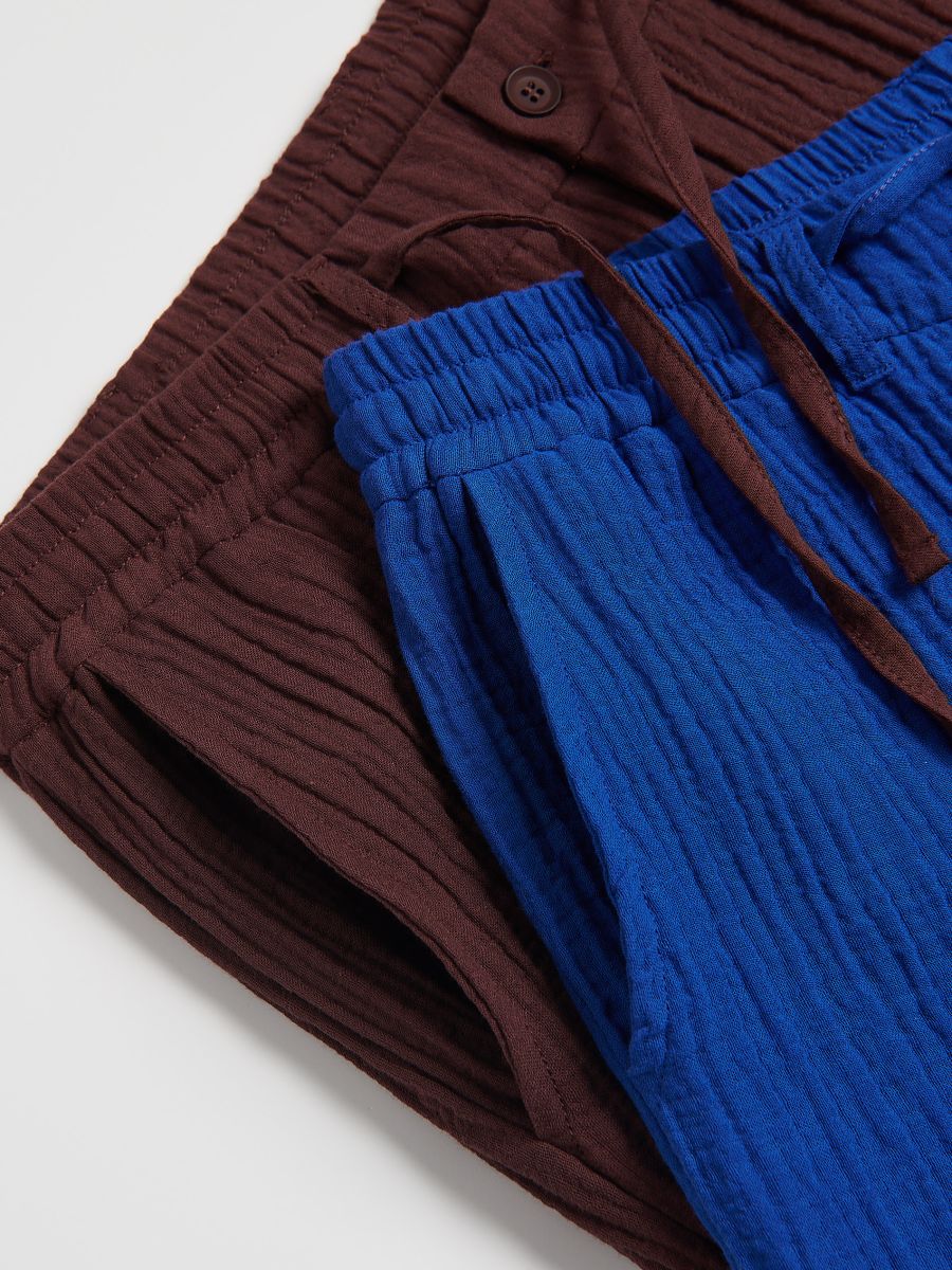 Muslin shorts - maroon - RESERVED - 2