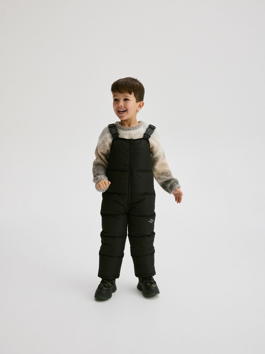 Waterproof overalls with insulation - black - RESERVED - 4