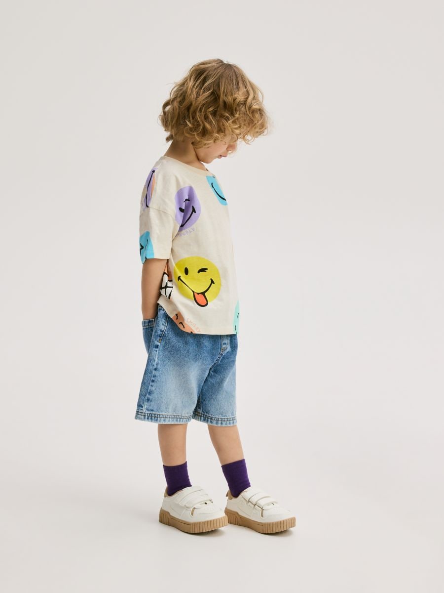 Denim shorts - blue jeans - RESERVED - 5