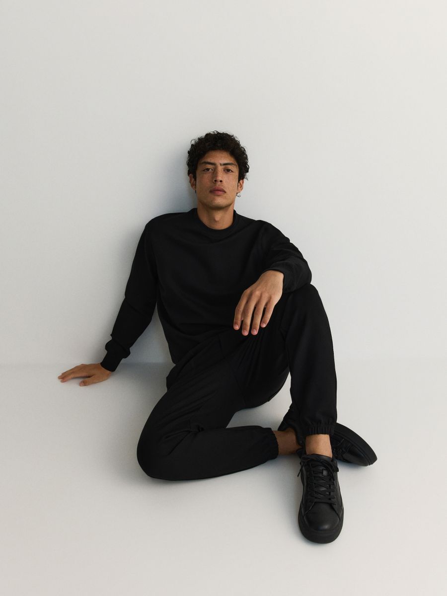 MEN`S JOGGING TOP - black - RESERVED - 3