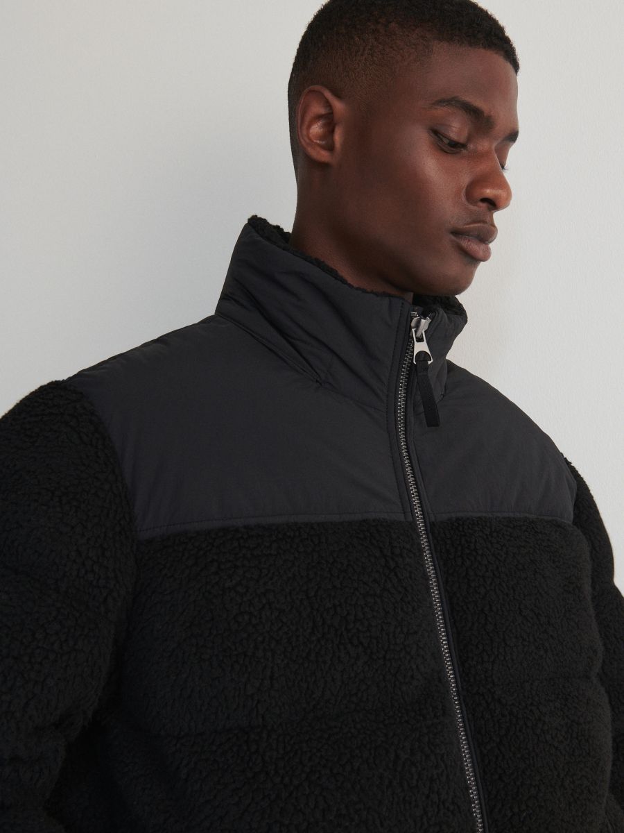 Sherpa puffer jakk - must - RESERVED - 2