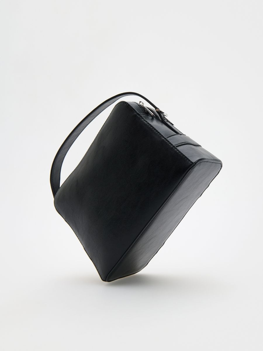 LADIES` HANDBAG - black - RESERVED - 4