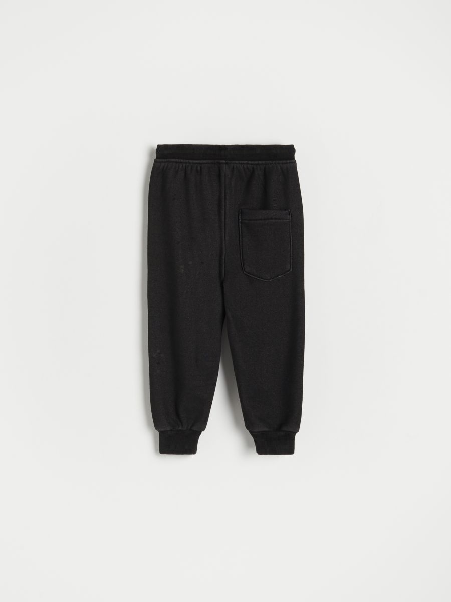 Insulated trousers with patch - black - RESERVED - 2