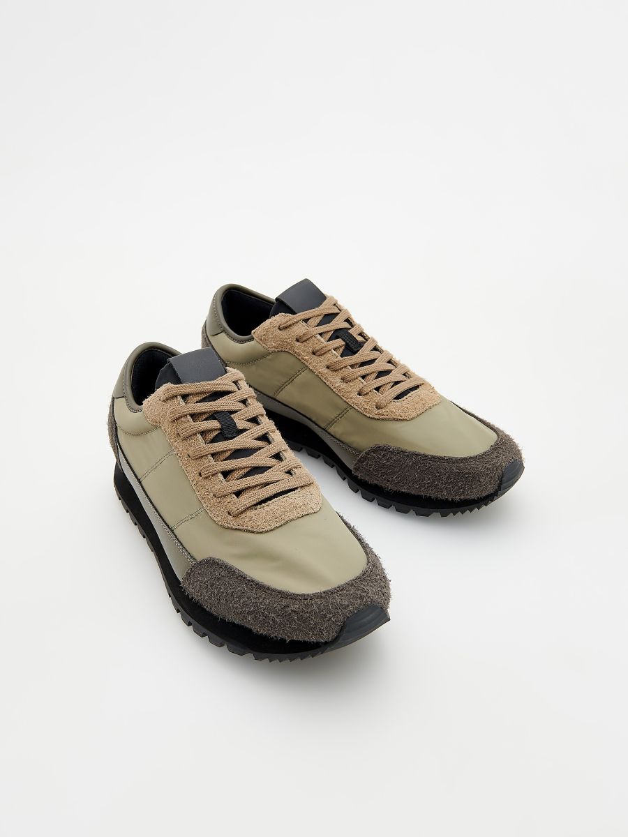 Combined materials trainers - multicolor - RESERVED - 2