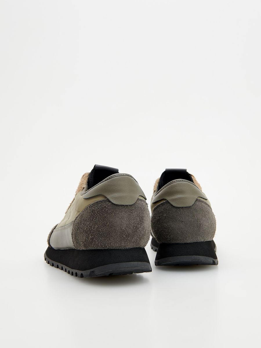 Combined materials trainers - multicolor - RESERVED - 3