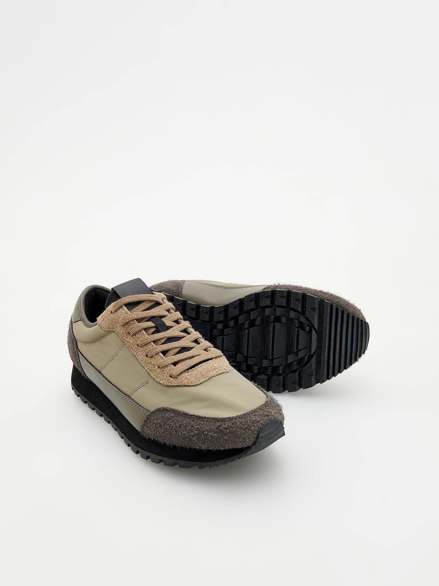 Combined materials trainers - multicolor - RESERVED - 4