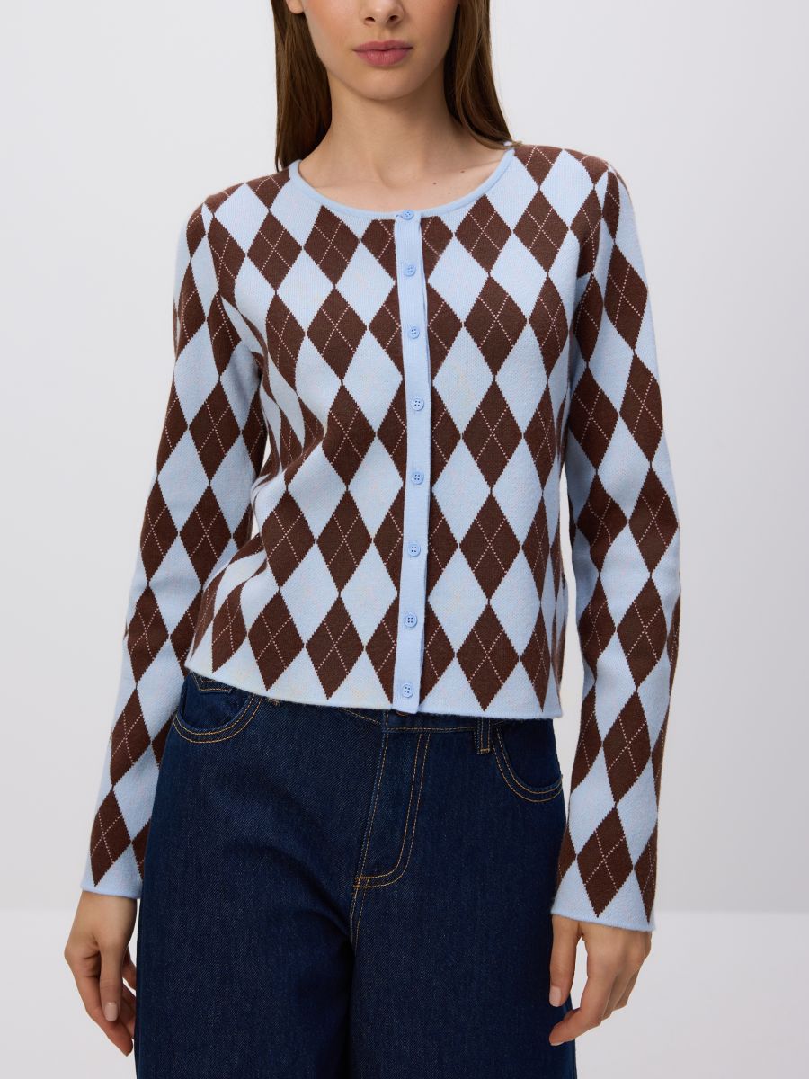 Patterned cardigan - multicolor - RESERVED