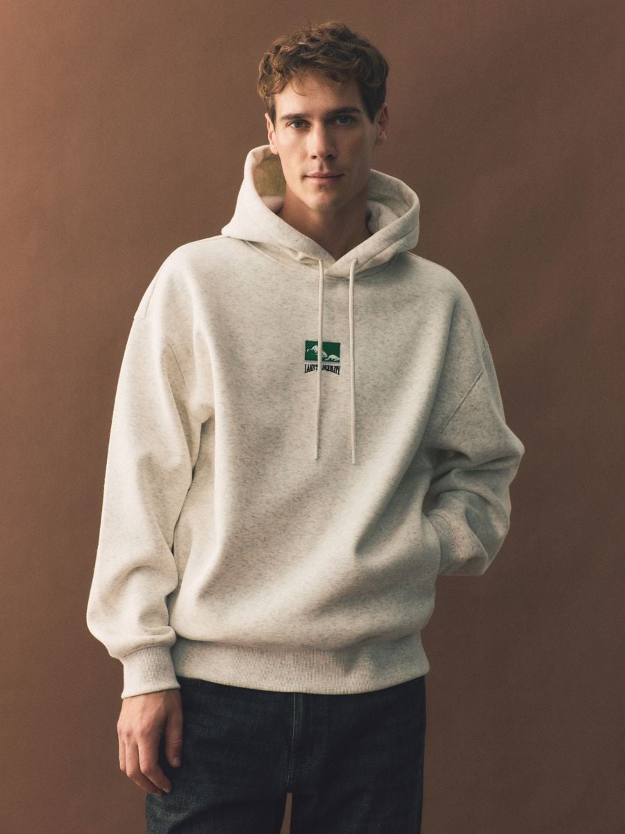 Oversized hoodie - cream - RESERVED - 6