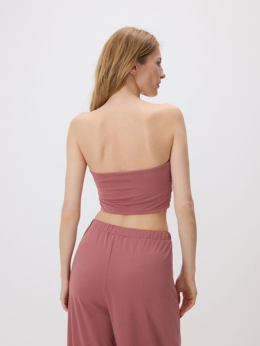 LADIES` TOP - mauve - RESERVED - 4
