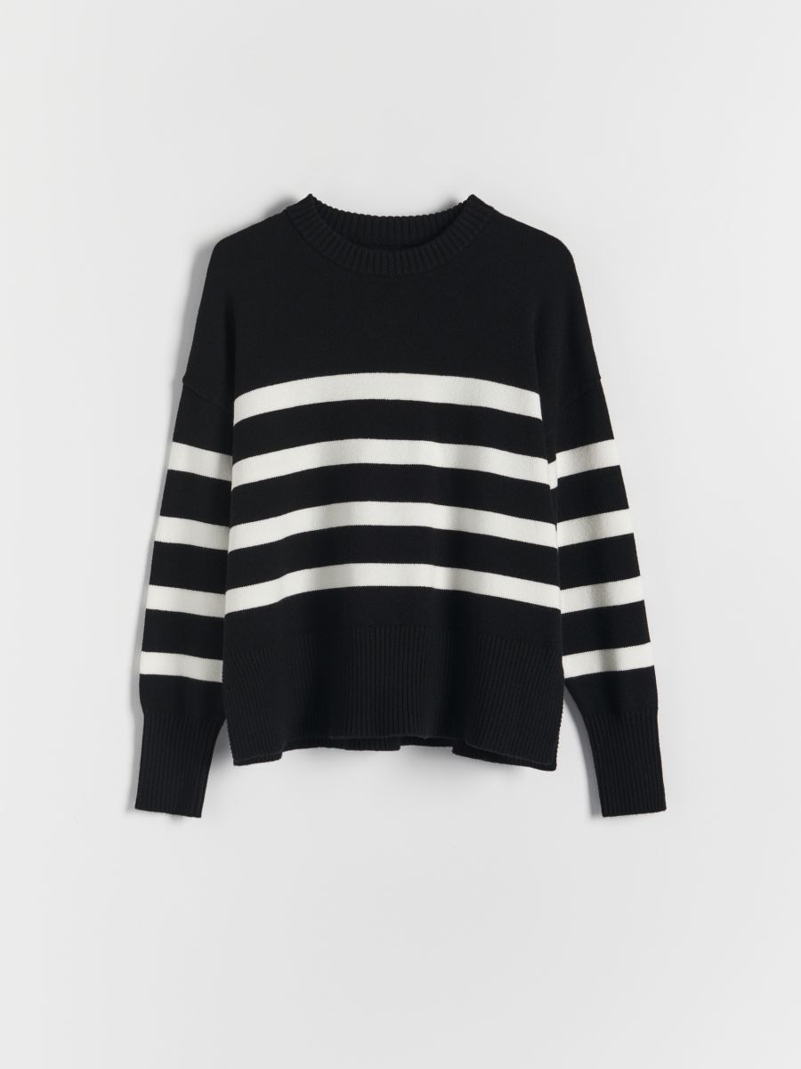 Stripe jumper - black - RESERVED - 4