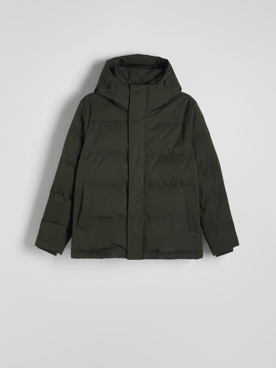 Technical Sorona jacket with down rich fill - dark green - RESERVED - 5