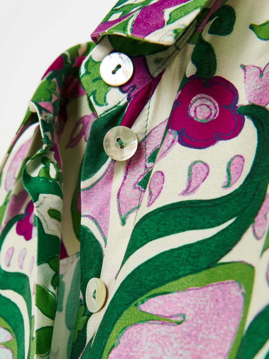 Patterned viscose shirt - multicolor - RESERVED - 5
